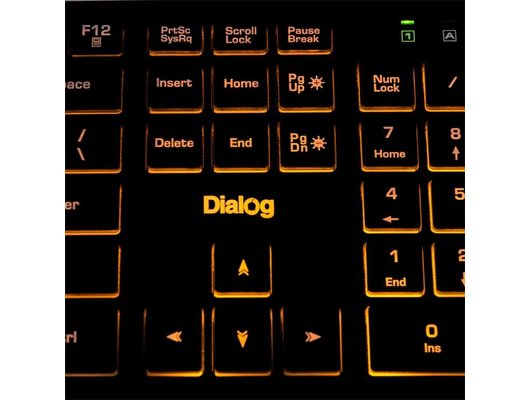 Клавиатура проводная Dialog KK-ML17U Black